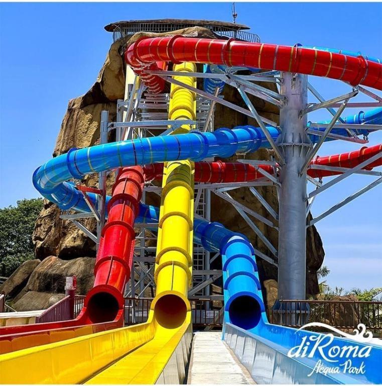 Piazza Diroma Oficial Com Acesso Ao Acqua Park Vulcao Ate 5 Pessoas 3