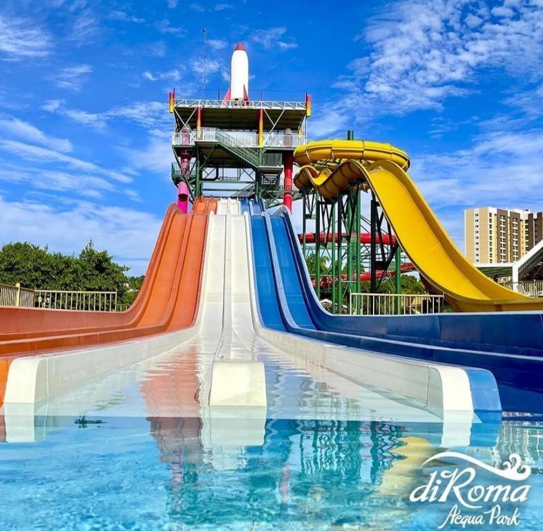 Piazza Diroma Oficial Com Acesso Ao Acqua Park Vulcao Ate 5 Pessoas 3 Caldas Novas